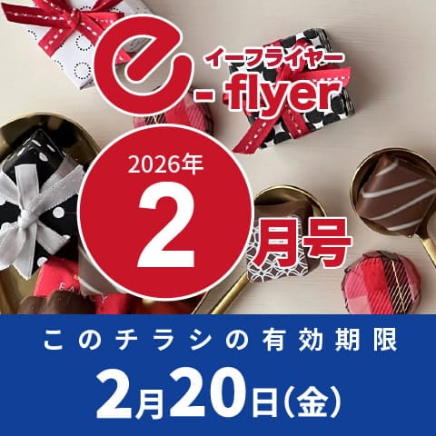 「イーフライヤー／e-flyer」おしぼりと一緒に低価格・小ロットで商品をお届けしています。